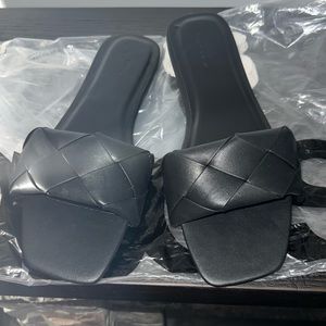 ASOS Weave Pattern Slides